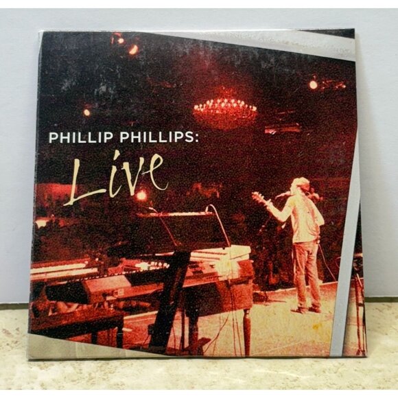 Phillip Phillips Live EP Pop CD 3 Tracks New Sealed 2013 Recorded in NY and FL - Picture 1 of 4